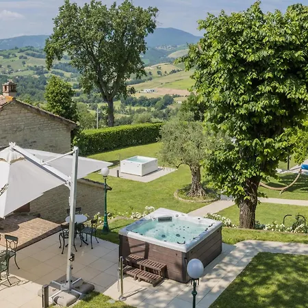 فيلة Scenic With Heated Pool SantʼIppolito